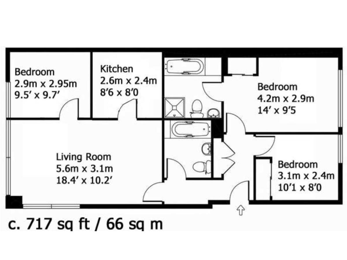 Superb Central Modern 3Bed 2Bath With Wifi, Trendy Fitzrovia W1 By Oxford Street Affable Informative Host London Exterior photo